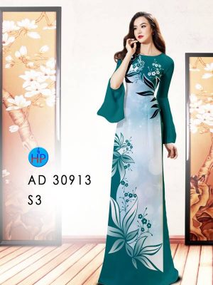 Vải Áo Dài Hoa Văn AD 30913 26